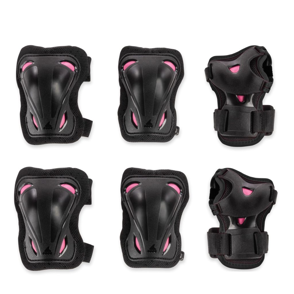 Set de protecție pentru role, Rollerblade SKATE GEAR W 3 PACK, cod 069P0500219