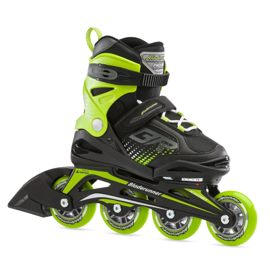 Role pentru copii Rollerblade, Bladerunner 0T101000T83 Phoenix NERO/VERDE