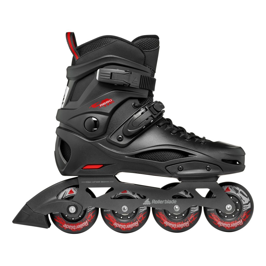 Role, Rollerblade, RB 80, 7400500741, NERO/ROSSO - imagine 5