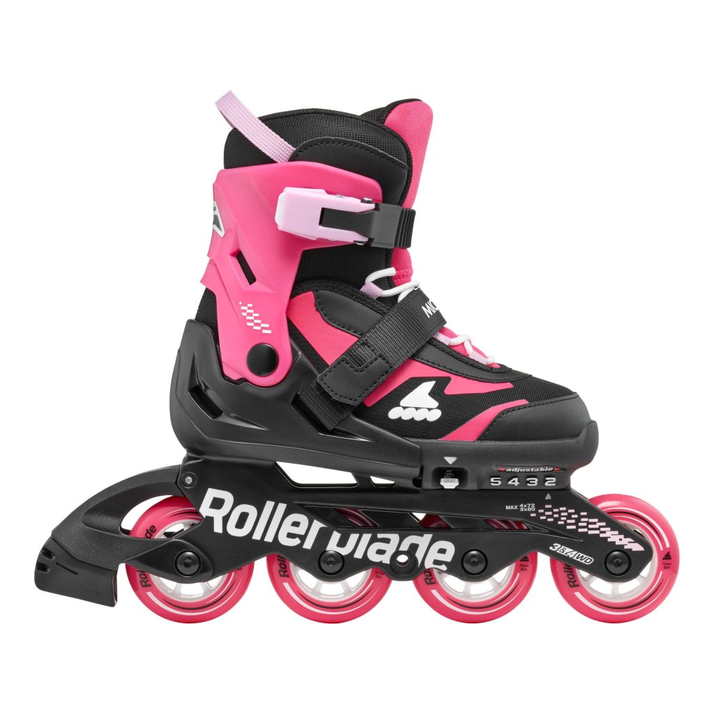 Role, Rollerblade, MICROBLADE COMBO, 86B0751550NJ02, NERO/ROSA - imagine 2