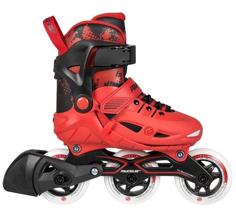 Role pentru copii Powerslide Phuzion Universe red, 940611, Hardboot - imagine 2
