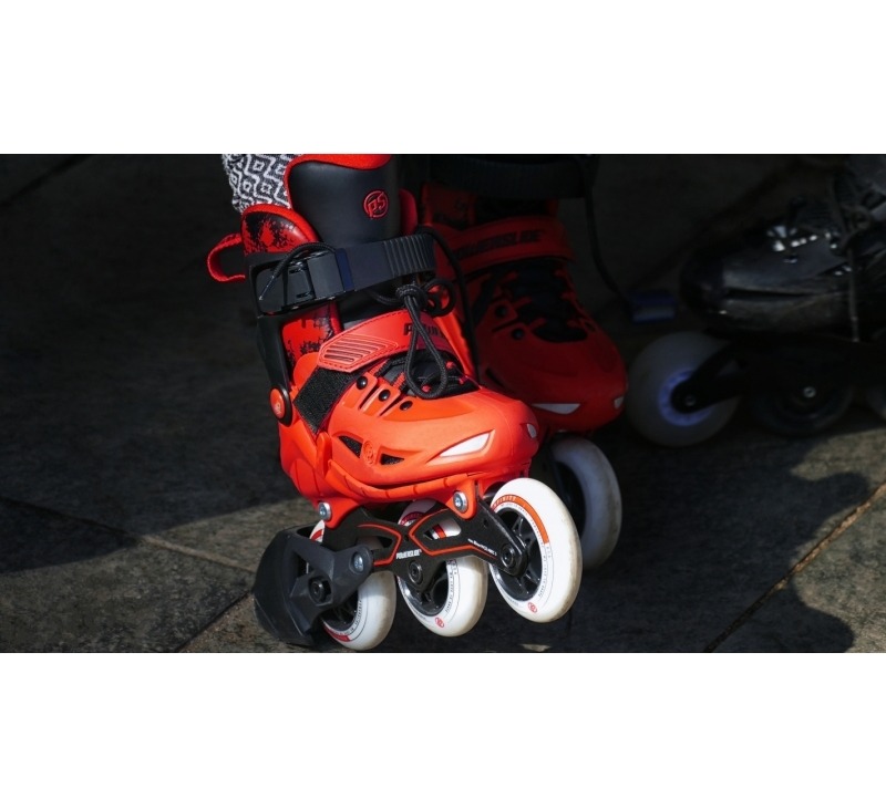 Role pentru copii Powerslide Phuzion Universe red, 940611, Hardboot - imagine 6