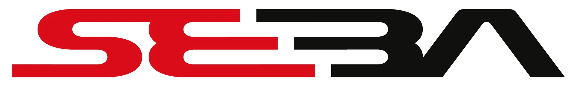 Logo SEBA roșu și negru
