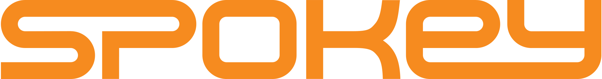 Logo portocaliu Spokey