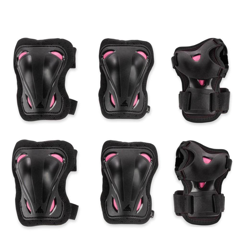 Set de protecție Rollerblade SKATE GEAR W 3 PACK 069P0500219, mărimea M