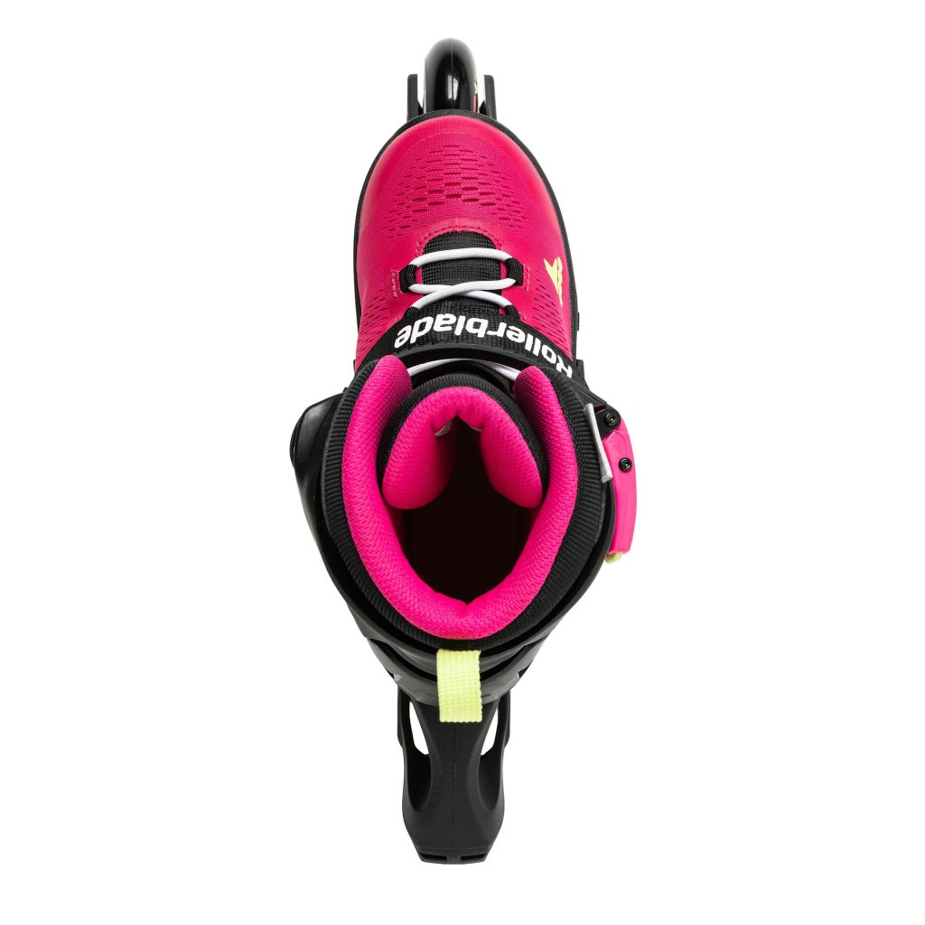 Role pentru copii Rollerblade 072219008G9 MICROBLADE ROSA/VERDE CHIARO Marime 36-40, roti 4x72mm, duritate 80A, rulmenti SG3, culisanti - imagine 4