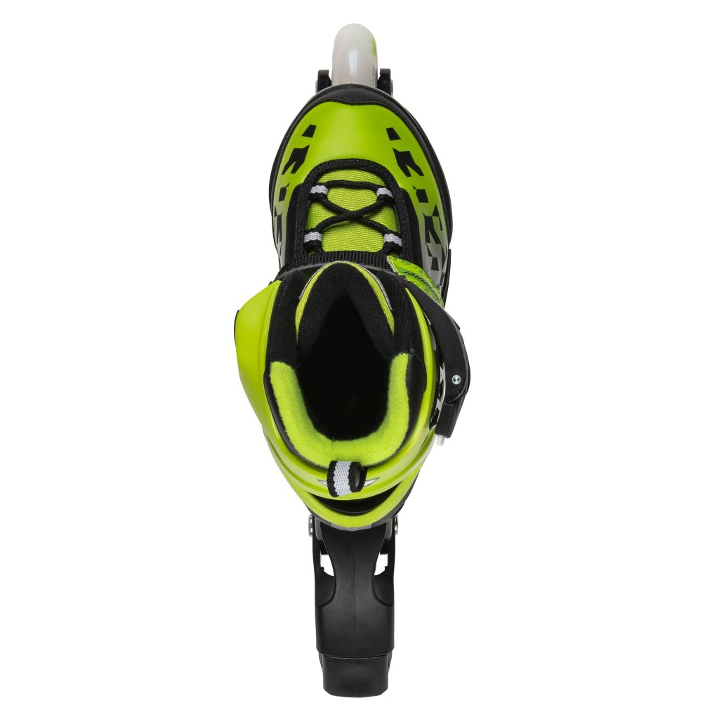 Rollerblade PHOENIX FLASH NERO/VERDE Size 33-38 - imagine 2