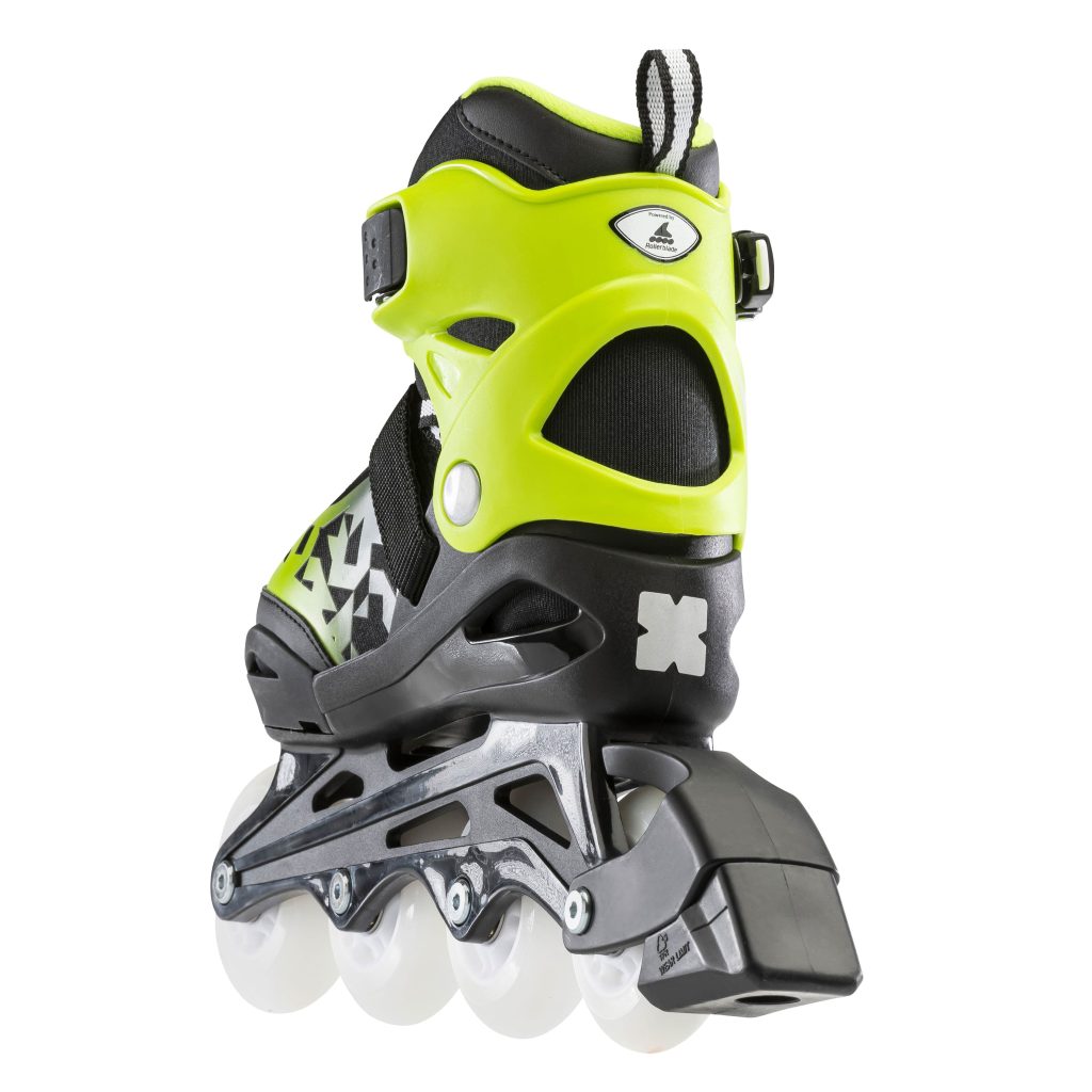 Rollerblade PHOENIX FLASH NERO/VERDE Size 33-38 - imagine 3