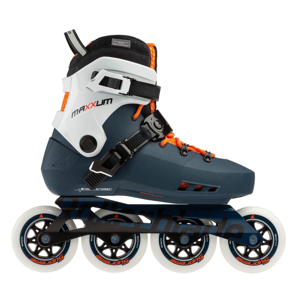 Rollerblade MAXXUM EDGE 90 ARANCIO/ZAFFIRO - imagine 2