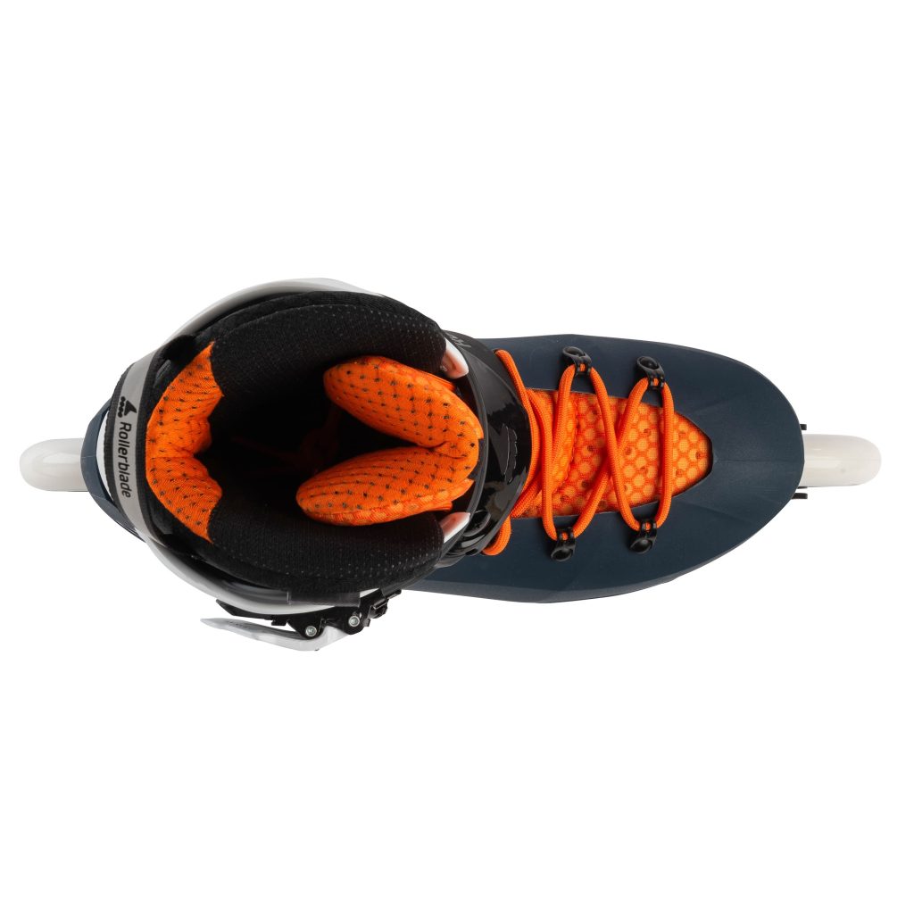 Rollerblade MAXXUM EDGE 90 ARANCIO/ZAFFIRO - imagine 4