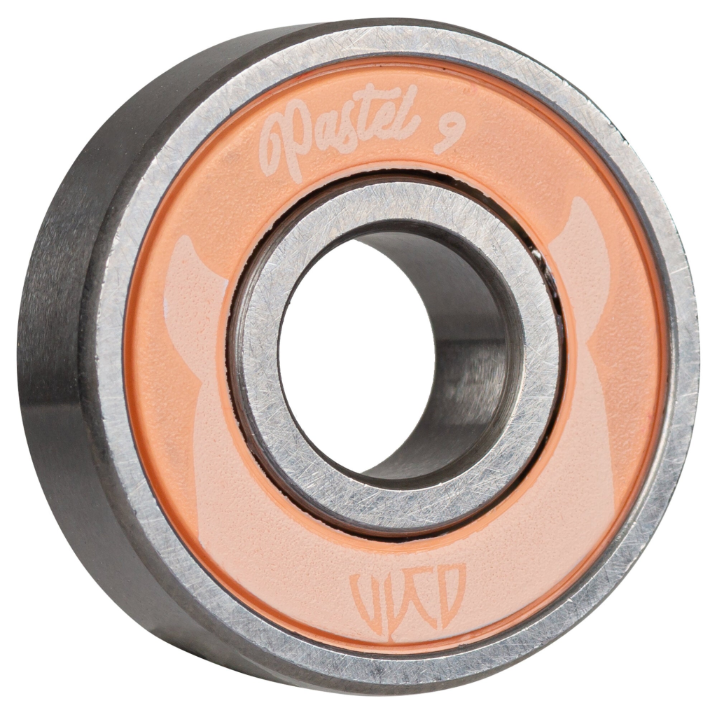 Rulmenți, Wicked, Pastel 9 310089, ABEC 9, 16 bucăți, crom oțel, un singur scut RZ, pentru role inline - imagine 3
