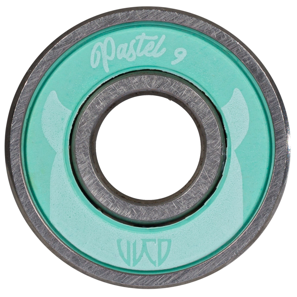 Rulmenți, Wicked, Pastel 9 310089, ABEC 9, 16 bucăți, crom oțel, un singur scut RZ, pentru role inline - imagine 4