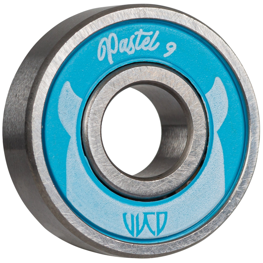 Rulmenți, Wicked, Pastel 9 310089, ABEC 9, 16 bucăți, crom oțel, un singur scut RZ, pentru role inline - imagine 6