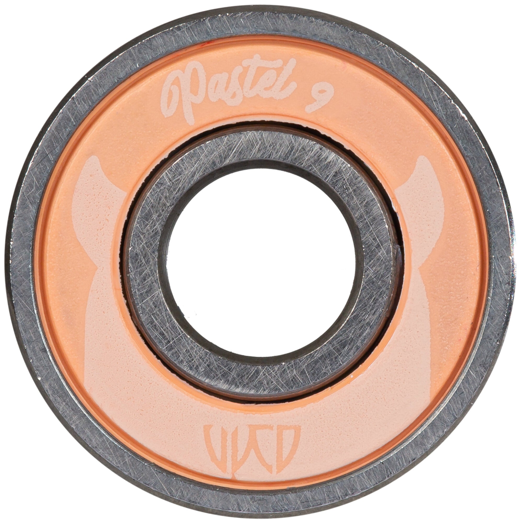 Rulmenți, Wicked, Pastel 9 310089, ABEC 9, 16 bucăți, crom oțel, un singur scut RZ, pentru role inline - imagine 8