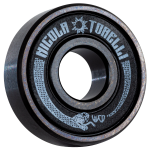 Rulmenți inline, Wicked, Nicola Torelli 310098, 6 bile cromate, scut 2RS, negru 16-pack - imagine 2