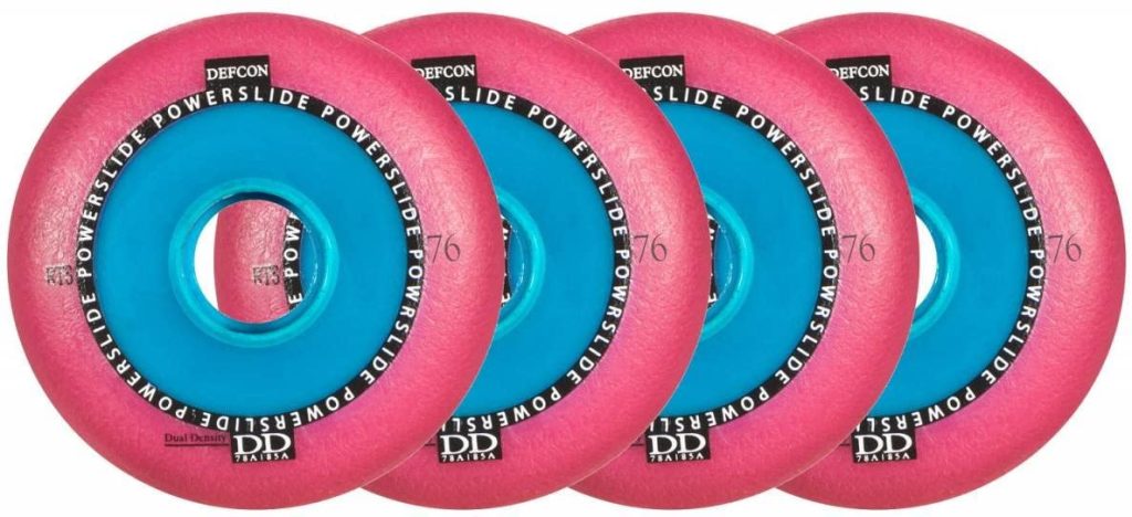 905243 PowerSlide Defcon RTS 76 mm ro ro roz 4 roți