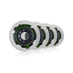PowerSlide Roți Spinner 80mm / 88A Black 4 Pack - imagine 1