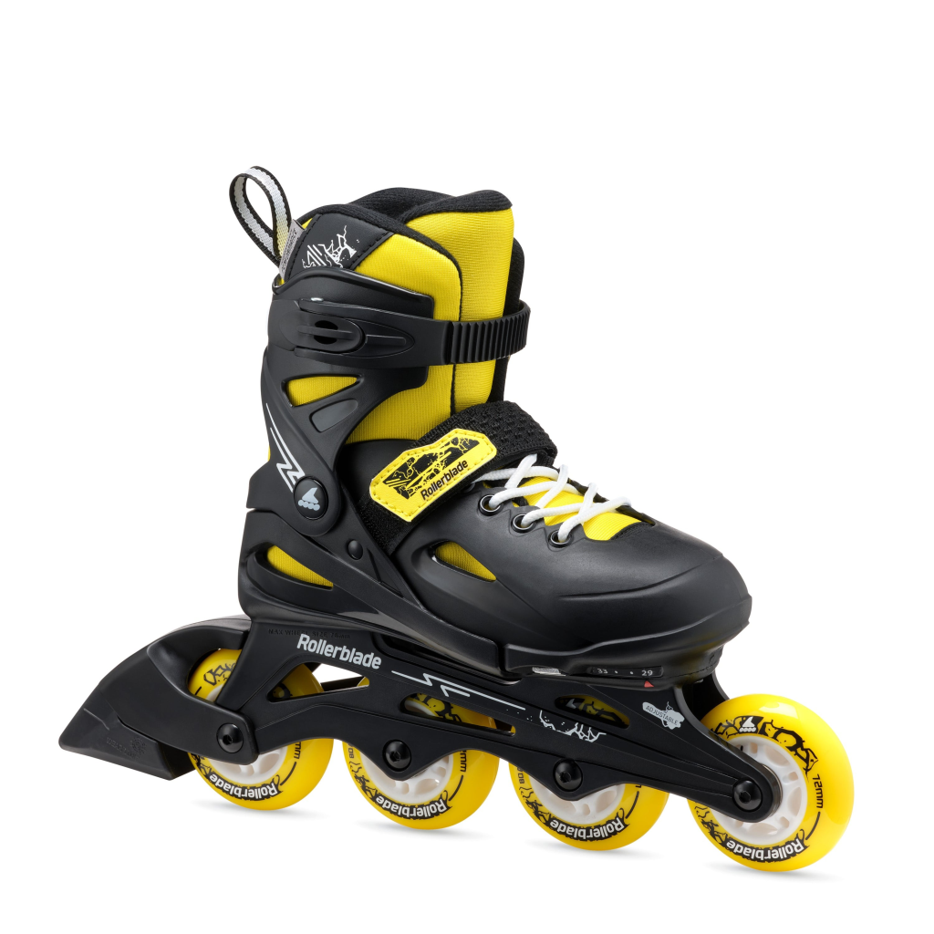 Role, Rollerblade, FURY, 29-33, 7373500800, NERO/GIALLO