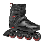 Роликовые коньки Rollerblade RB 80, размер 39, черный/красный — изображение 1