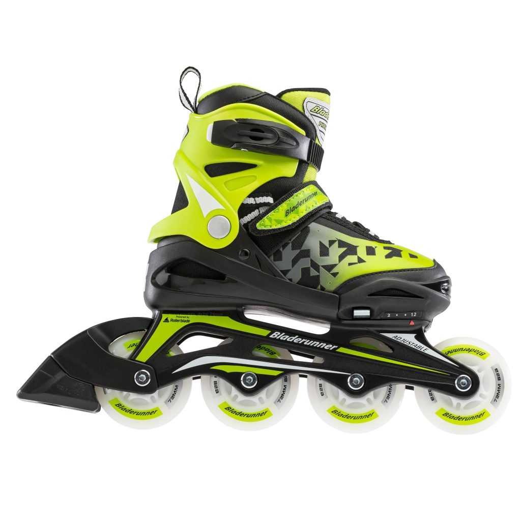 Rollerblade PHOENIX FLASH NERO/VERDE Size 33-38 - imagine 5