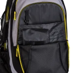 Rucsac pentru role, Kizer, 800956, 58x38x23cm, 50L+, poliester și nailon rezistent, negru/gri/galben - imagine 4