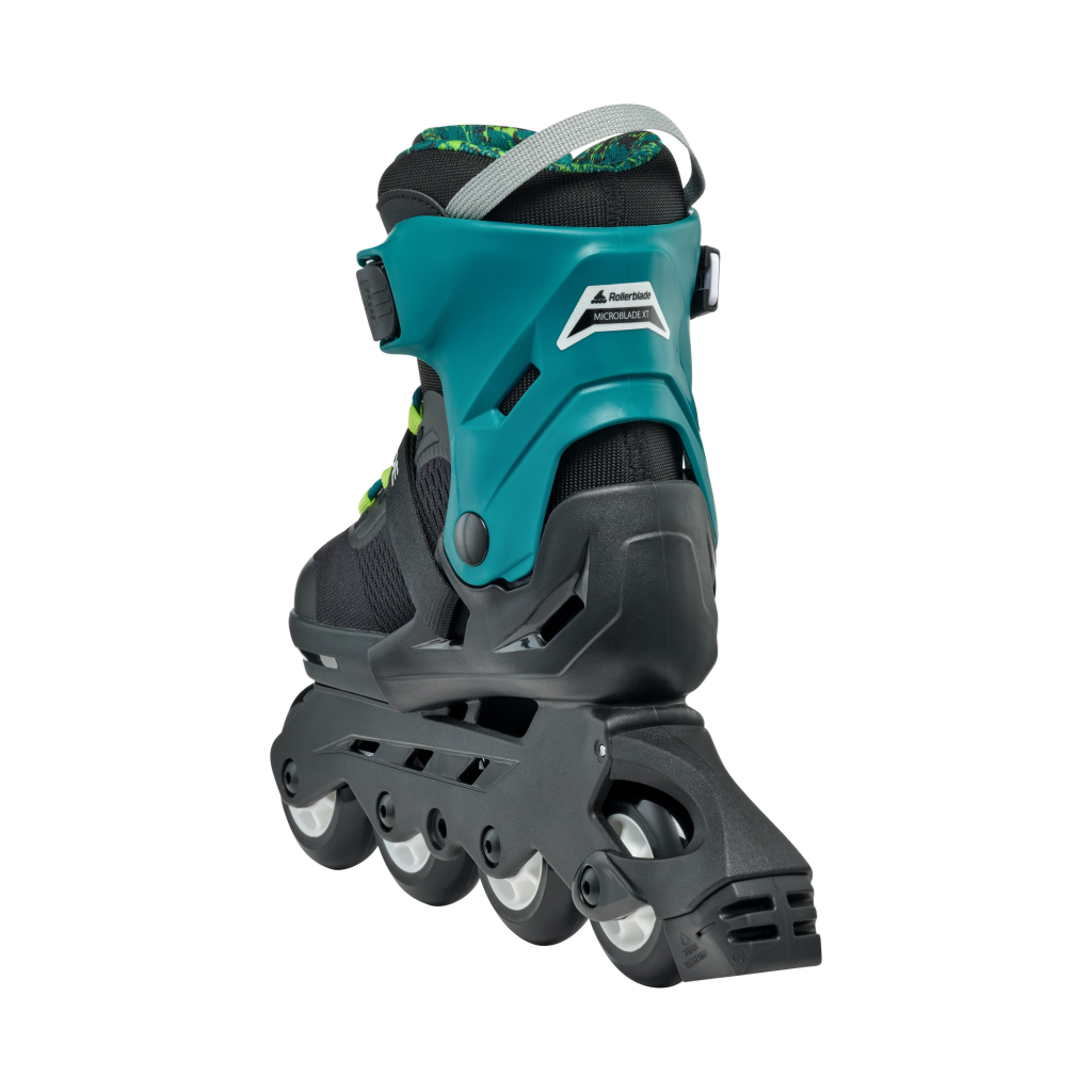 Role, Rollerblade, MICROBLADE XT, 36-40.5, 86B0751520NG02, NERO/VERDE PETROLIO - imagine 5