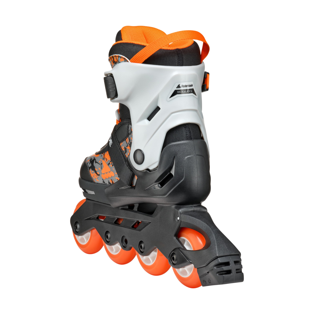 Role, Rollerblade, MICROBLADE SL, 33-36.5, 86B0751540NC01, NERO/ARANCIO - imagine 4