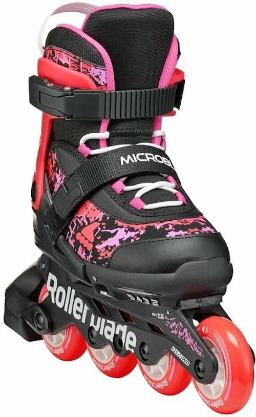 Role, Rollerblade, MICROBLADE SL, 36-40.5, 86B0751540ND02, NERO/ARANCIO - imagine 2