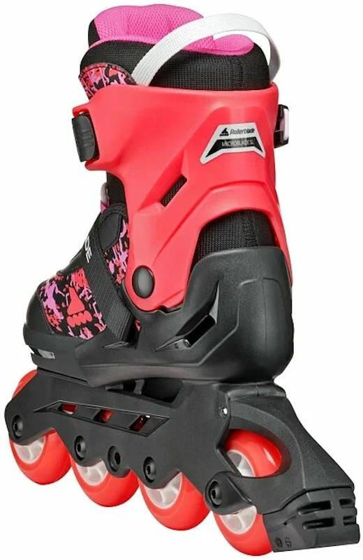 Role, Rollerblade, MICROBLADE SL, 28-32, 86B0751540ND02, NERO/CORALLO - imagine 5
