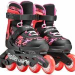 Role, Rollerblade, MICROBLADE SL, , NERO/CORALLO - imagine 1