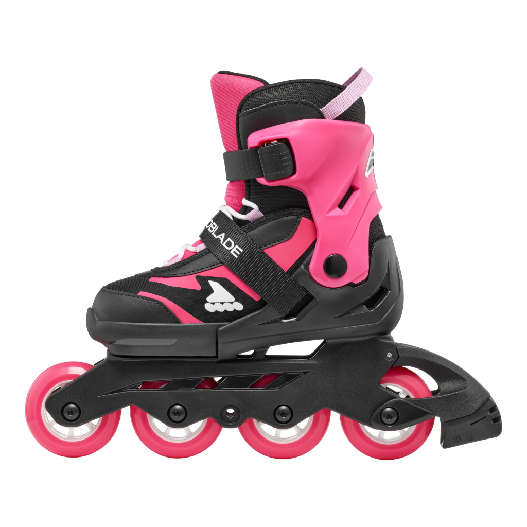Role, Rollerblade, MICROBLADE COMBO, 33-36.5, 86B0751550NJ02, NERO/ROSA - imagine 3