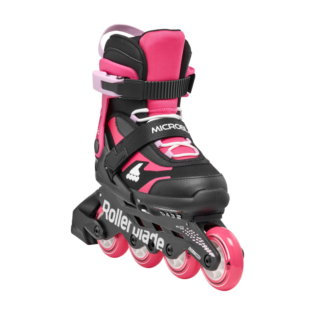 Role, Rollerblade, MICROBLADE COMBO, 33-36.5, 86B0751550NJ02, NERO/ROSA - imagine 4