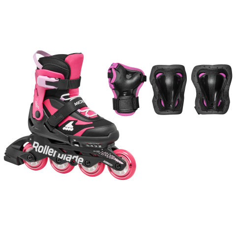 Role, Rollerblade, MICROBLADE COMBO, 33-36.5, 86B0751550NJ02, NERO/ROSA