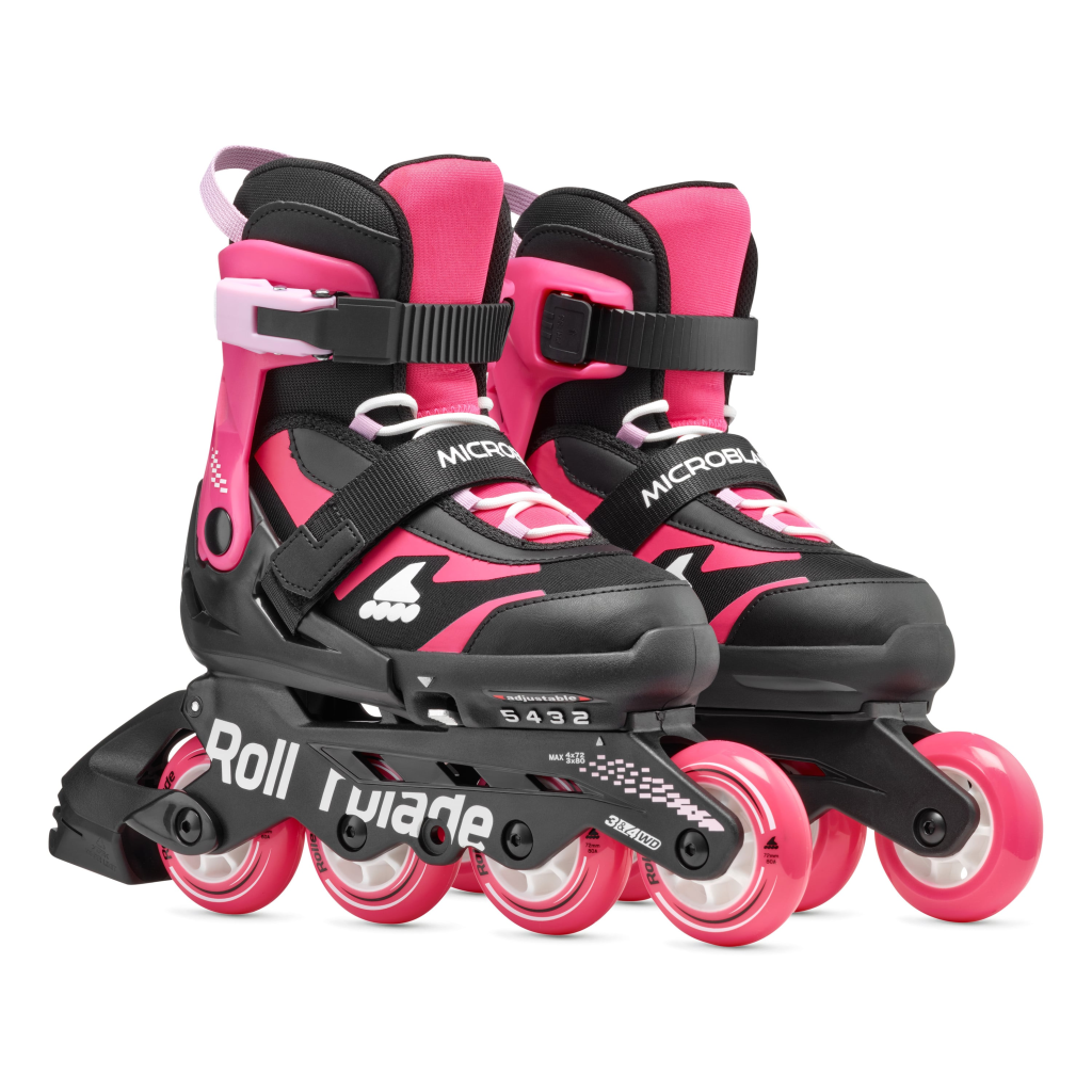 Role, Rollerblade, MICROBLADE COMBO, 33-36.5, 86B0751550NJ02, NERO/ROSA - imagine 7