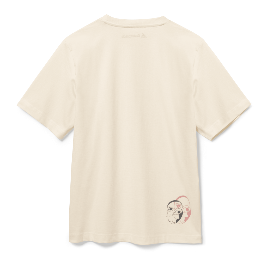 Tricou pentru patinaj cu role Rollerblade BLANK T-SHIRT LOVEFACES 86L0650020A017, mărimea M - imagine 2