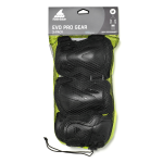 Kit de protecție Rollerblade 86P065P010N001 Rollerblade EVO PRO GEAR 3 PACK BLACK M – Genunchiere, Cotiere, Protecții pentru încheietura mâinii, Rezistenta - imagine 5