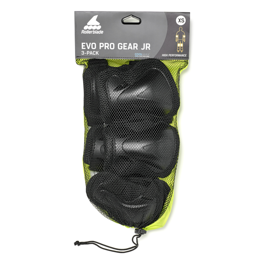 Set de protecție Rollerblade EVO PRO GEAR JUNIOR 3 PACK 86P065P020N001, mărimea XS - imagine 4