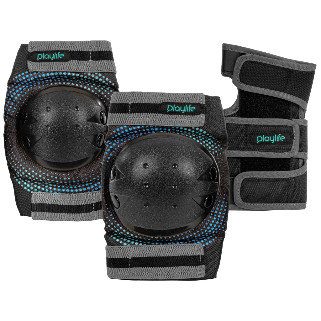 Role de fitness, Playlife, Joker Blue Sky Combo 880327, roți 82A, 31-34 cadru polipropilenă, liner EVA, mărimi reglabile - imagine 5