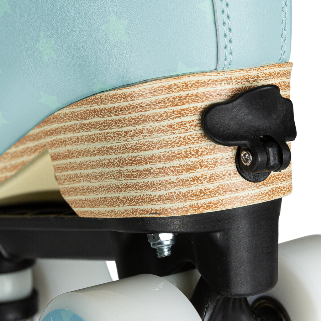 Patine cu role, Playlife, Classic Blue Sky 880328, 31-34 reglabile pe 4 mărimi, roți 54mm 80A, liner textil integrat - imagine 10