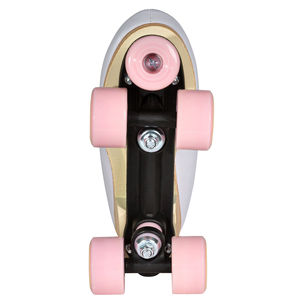 Patine cu role, Playlife, Classic Pale Rose 880329, 31-34 ajustabile pe 4 mărimi, roți 54mm 80A, căptușeală textilă, roz - imagine 5