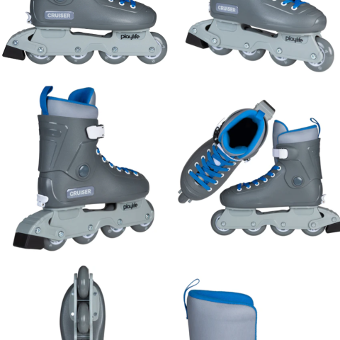 880355 Playlife Kids Cruiser Gray Size 31-34