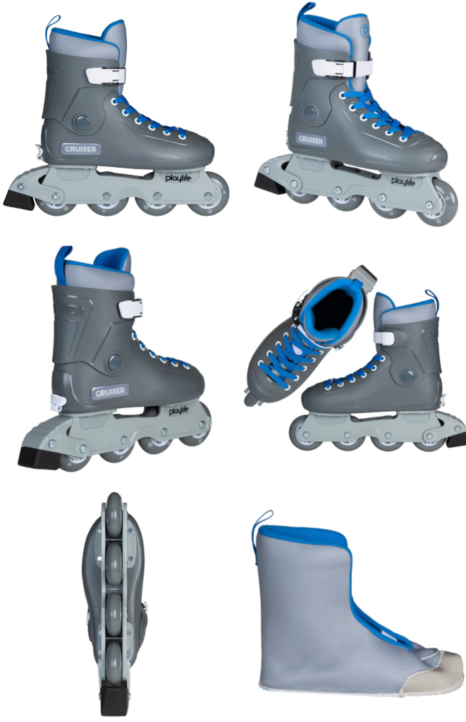 880355 Playlife Kids Cruiser Gray Size 31-34