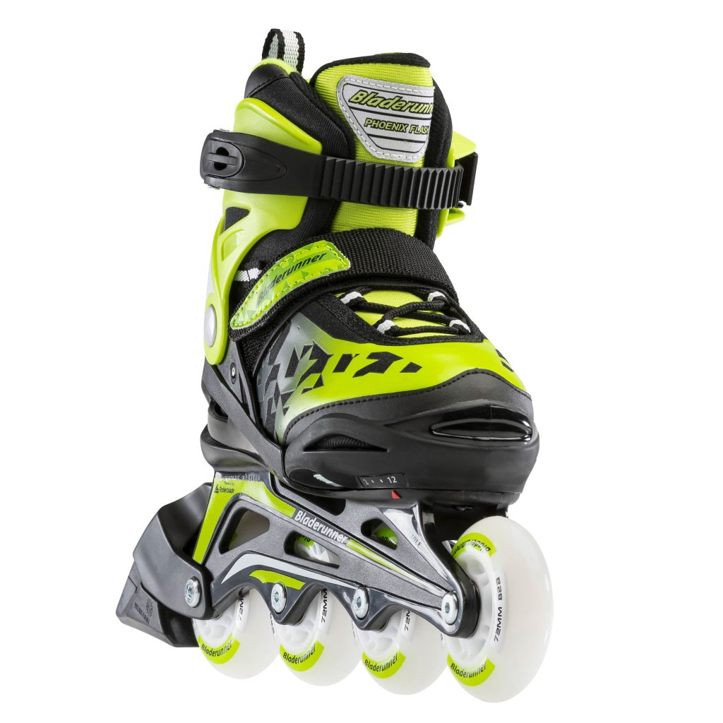 Rollerblade PHOENIX FLASH NERO/VERDE Size 33-38 - imagine 6