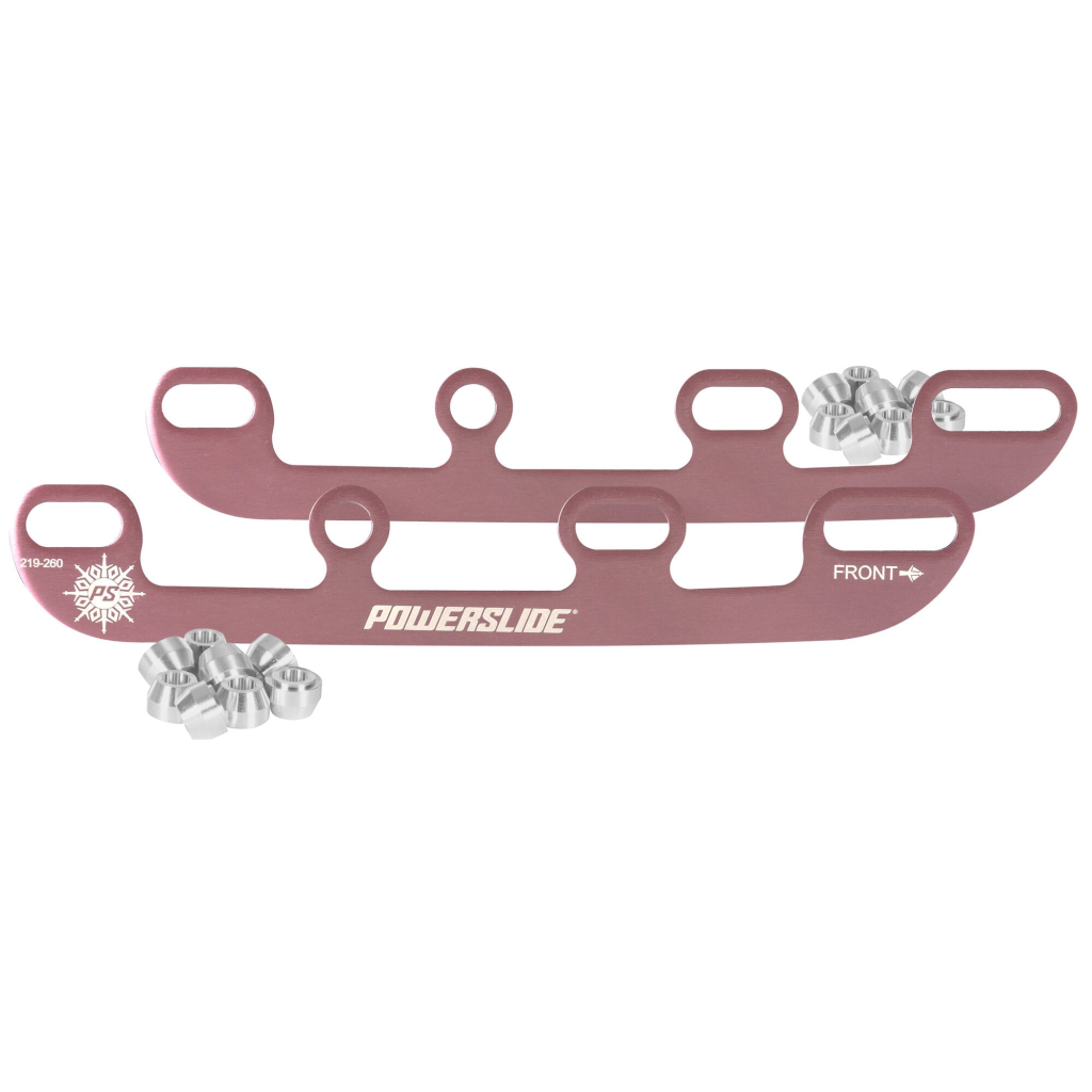 Patine de gheață, Powerslide, Sabres 4 Ice Blade Pink 902296, (L-XL) lamă din oțel vanadiu, profil jos, roz
