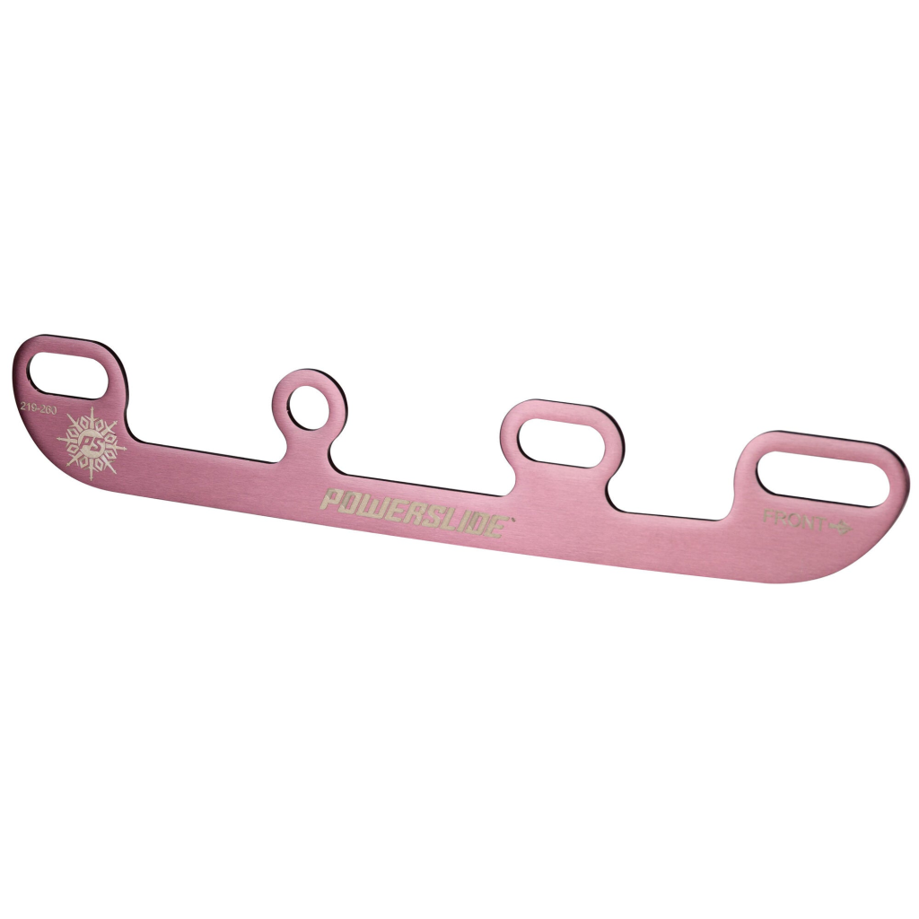 Patine de gheață, Powerslide, Sabres 4 Ice Blade Pink 902296, (L-XL) lamă din oțel vanadiu, profil jos, roz - imagine 2