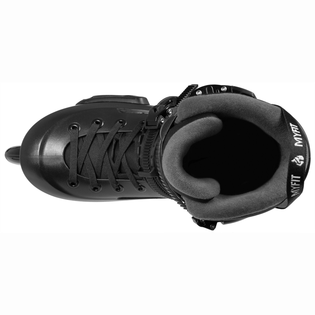 Patine cu role inline, Powerslide, Zoom Pro 100 902410, 43-44 hardboot urban, roți 3x100mm, cadru aluminiu ADC10, liner MYFIT Basic dual fit, roți 85A - imagine 4