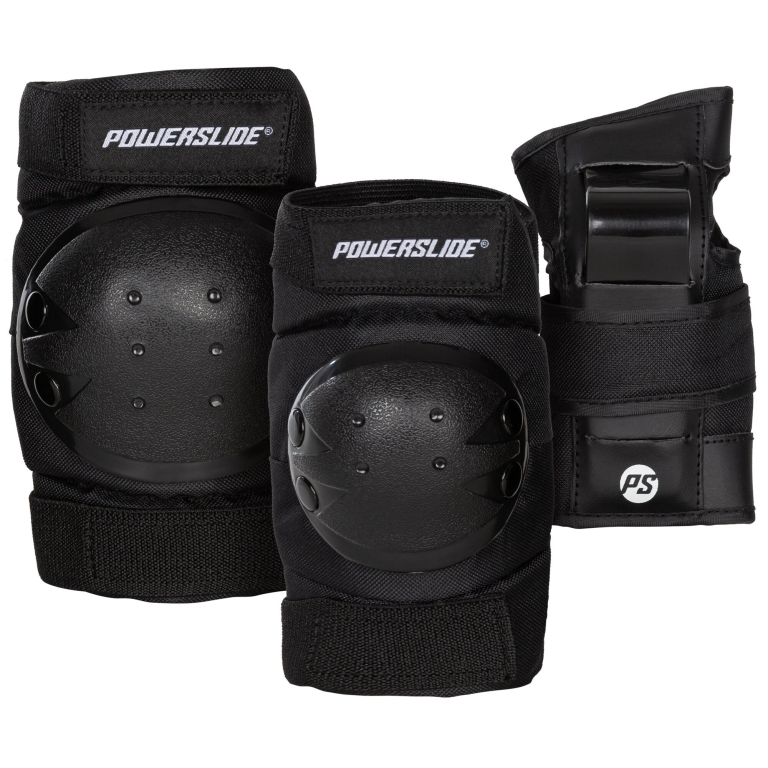 Set protecție copii, Powerslide, 903294, inline skating, negru, EVA, PE, mărime XS