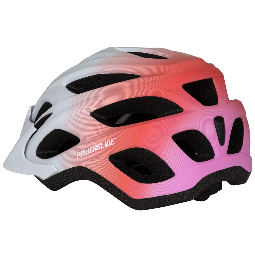 Cască protecție, Powerslide, Road Fading Pink 903321, 58-62 in-mold, ajustabilă, roz - imagine 2