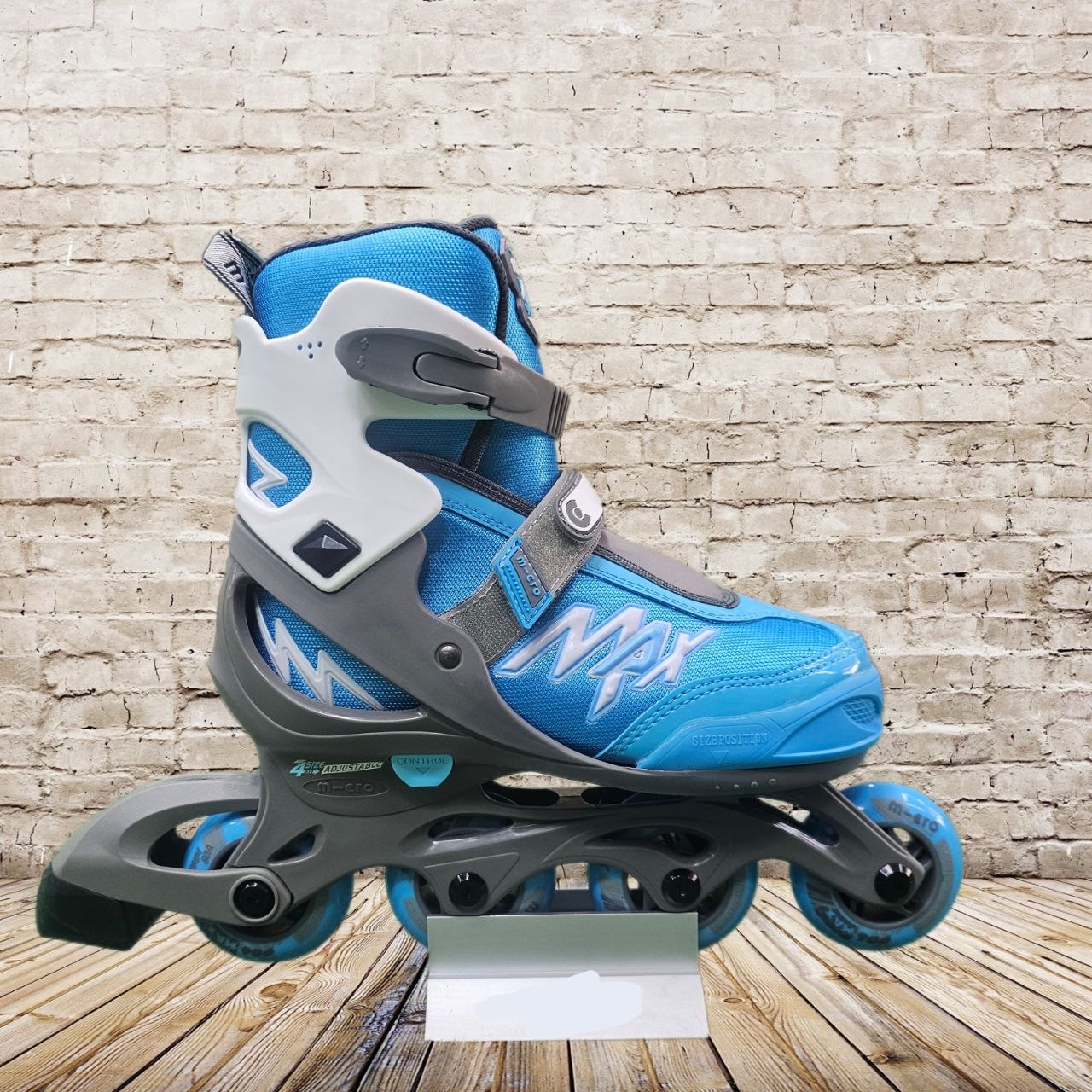 Patine cu role MICRO SKATES 906MAX BLUE (37-40)