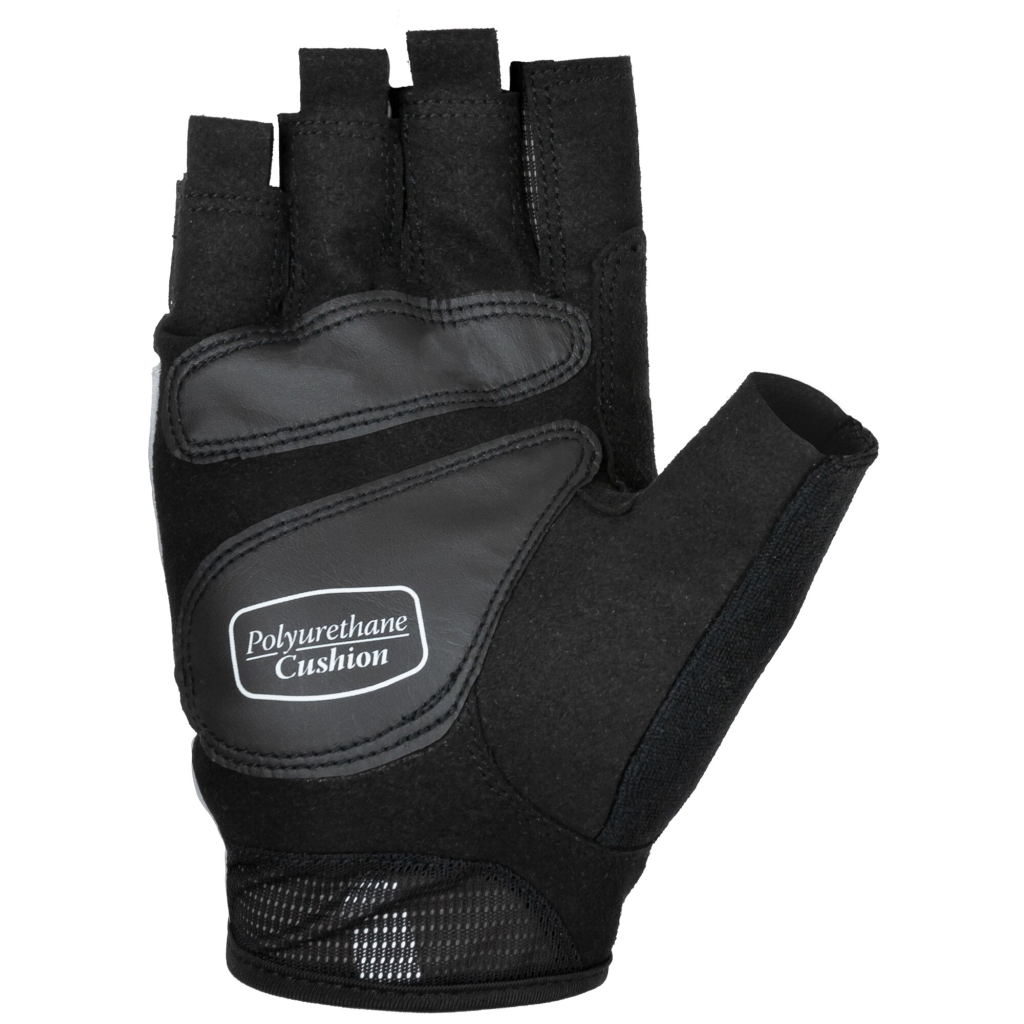 Mănușă de protecție, Powerslide, Nordic Glove 908283, Size M, material aero mesh și piele PU, culoare negru/reflectorizant, mărimi S-XL - imagine 2